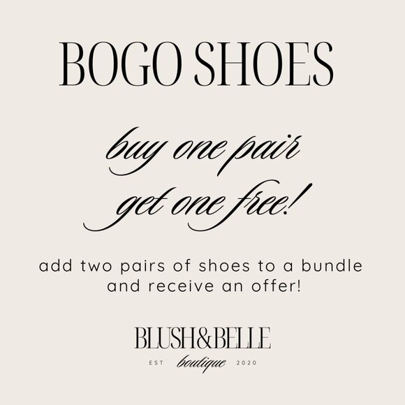 BOGO All Shoes *Buy One Pair, Get One Free* - Picture 1 of 1